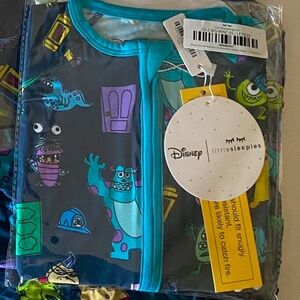 Little Sleepies Blue and Gray Kids Pajama Set